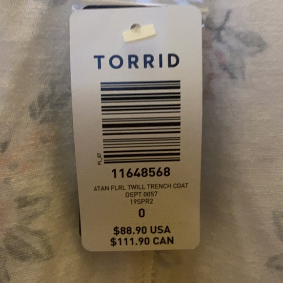 Torrid floral jacket - Picture 2 of 2
